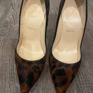 Christian Louboutin So Kate Hair Pumps